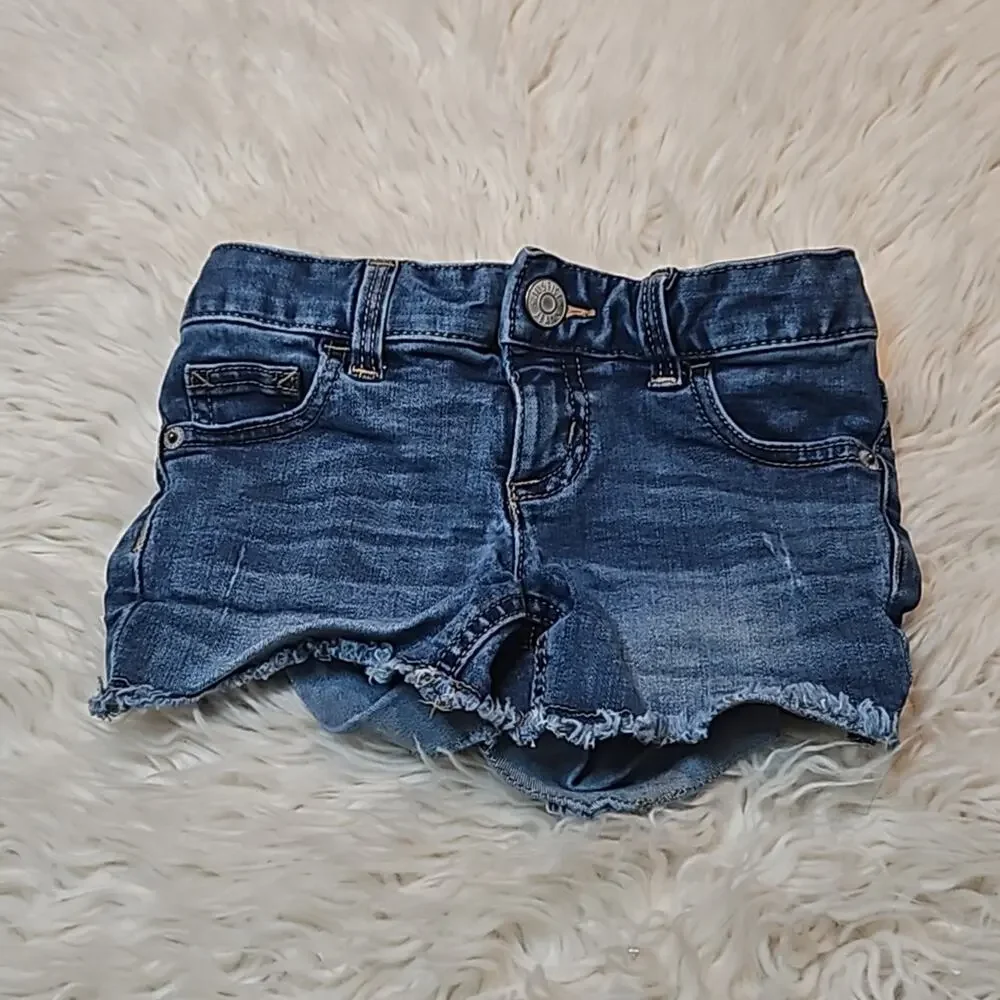 Justice Girls Short Cut Off Jean Shorts